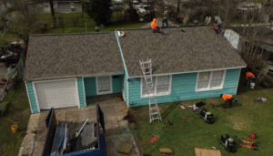 eighbouring roofs