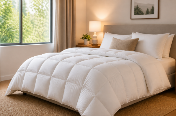 Organic Cotton Goose Down Comforter
