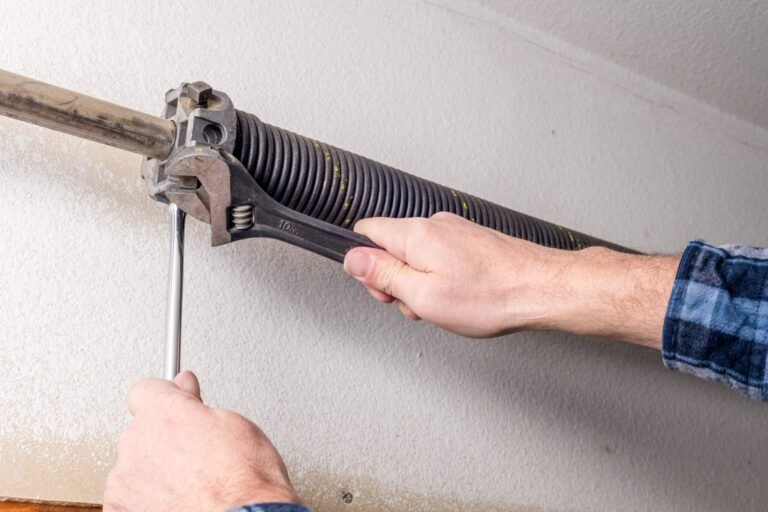 winter garage door maintenance